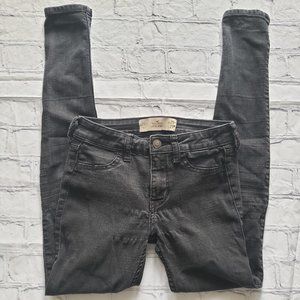 NWOT Hollister Black Super Skinny Jeans